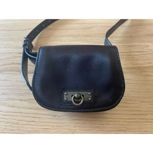 Frye Farrah Genuine Leather Mini Saddle Belt Bag